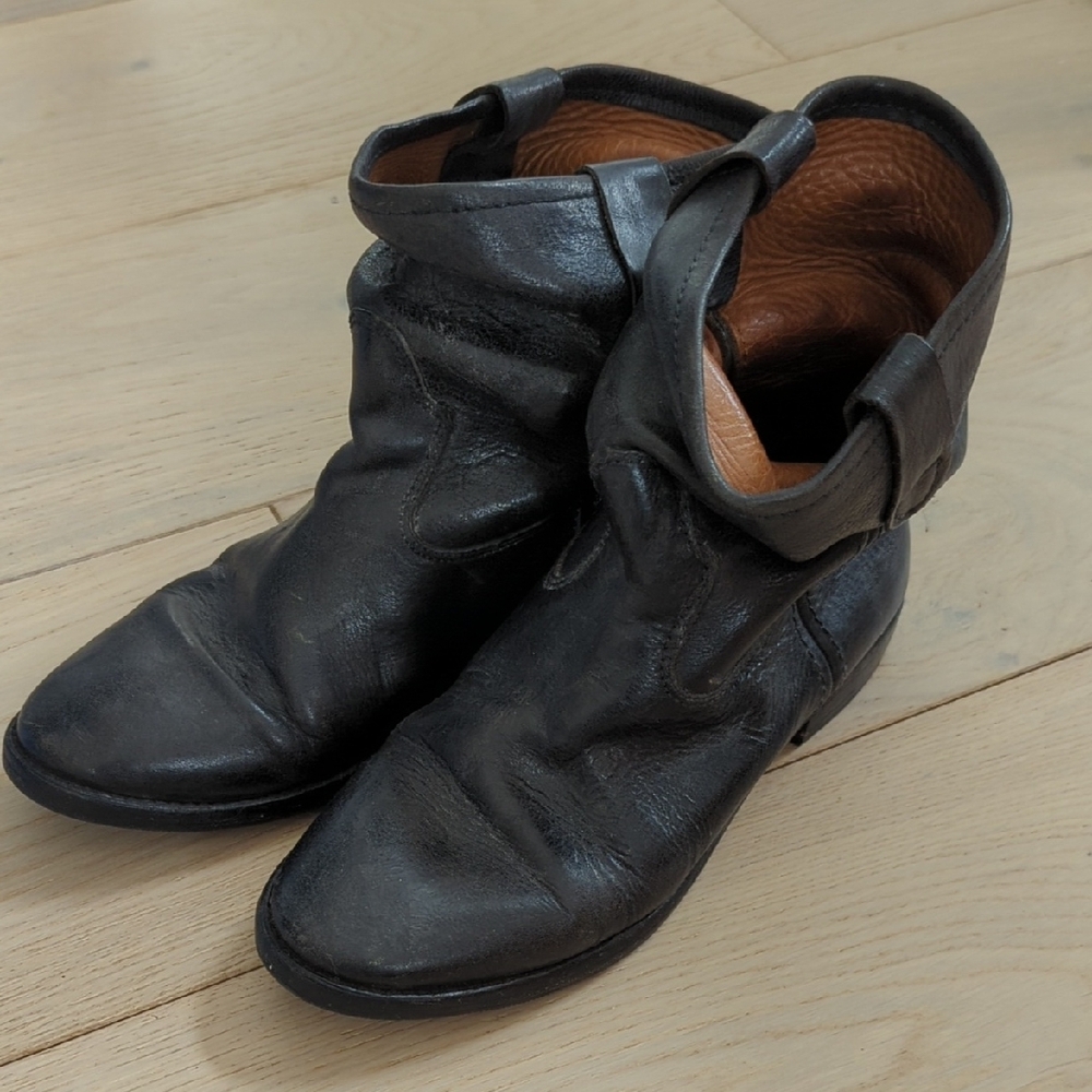 Isabel Marant Black Leather Boots